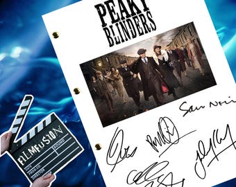 Peaky Blinders Staffel 1 Folge 1 Transkript / Script / Drehbuch Autographierter Nachdruck