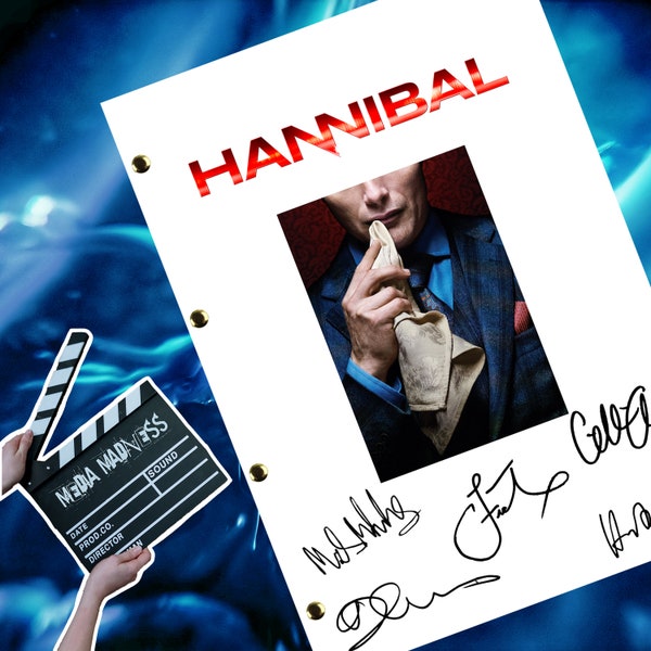 Hannibal / Pilotfolge Transkript / Drehbuch / Drehbuch / Autogrammierter Nachdruck