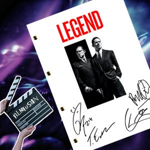 Legenda / Film / Trascrizione del film / Sceneggiatura / Sceneggiatura Ristampa autografata