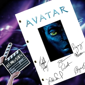 Avatar Movie Transcript / Script / Screenplay / Autographed Reprint