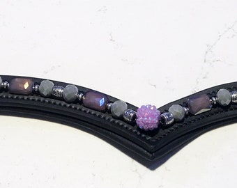 Custom beaded browband