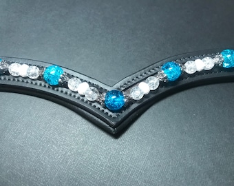 Custom beaded browband