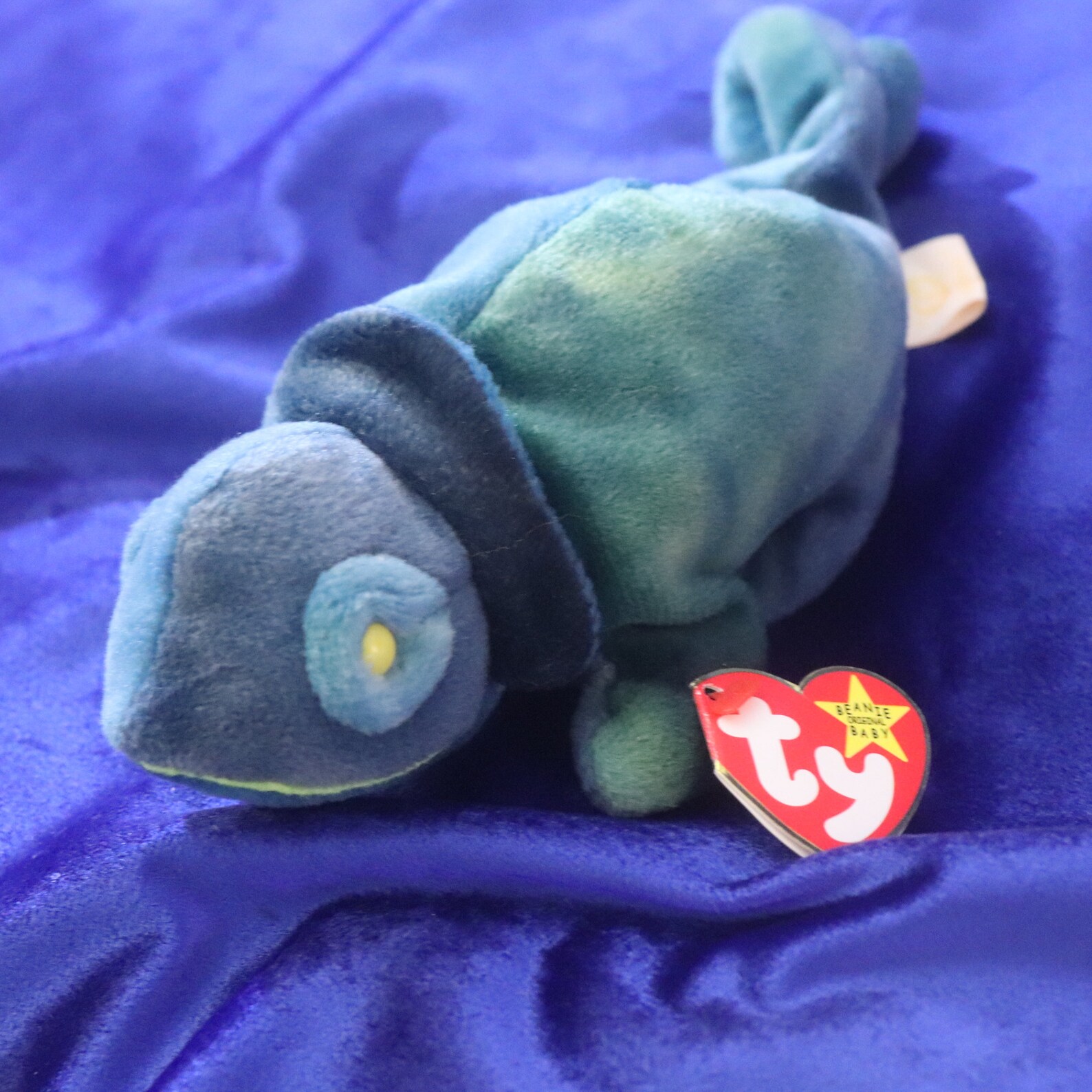 Ty Beanie Babies Rainbow DOB October 14 1997 P.E. Pellets Etsy