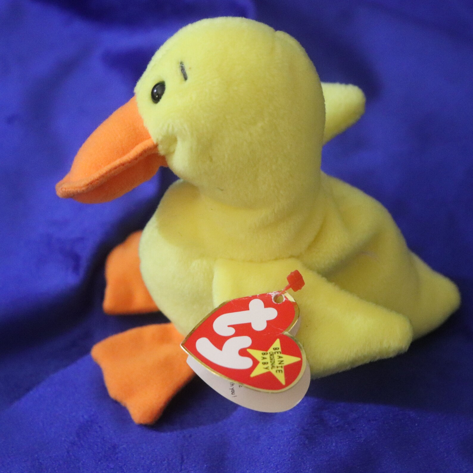 Ty Beanie Babies Quackers DOB April 19 1994 P.V.C. Etsy