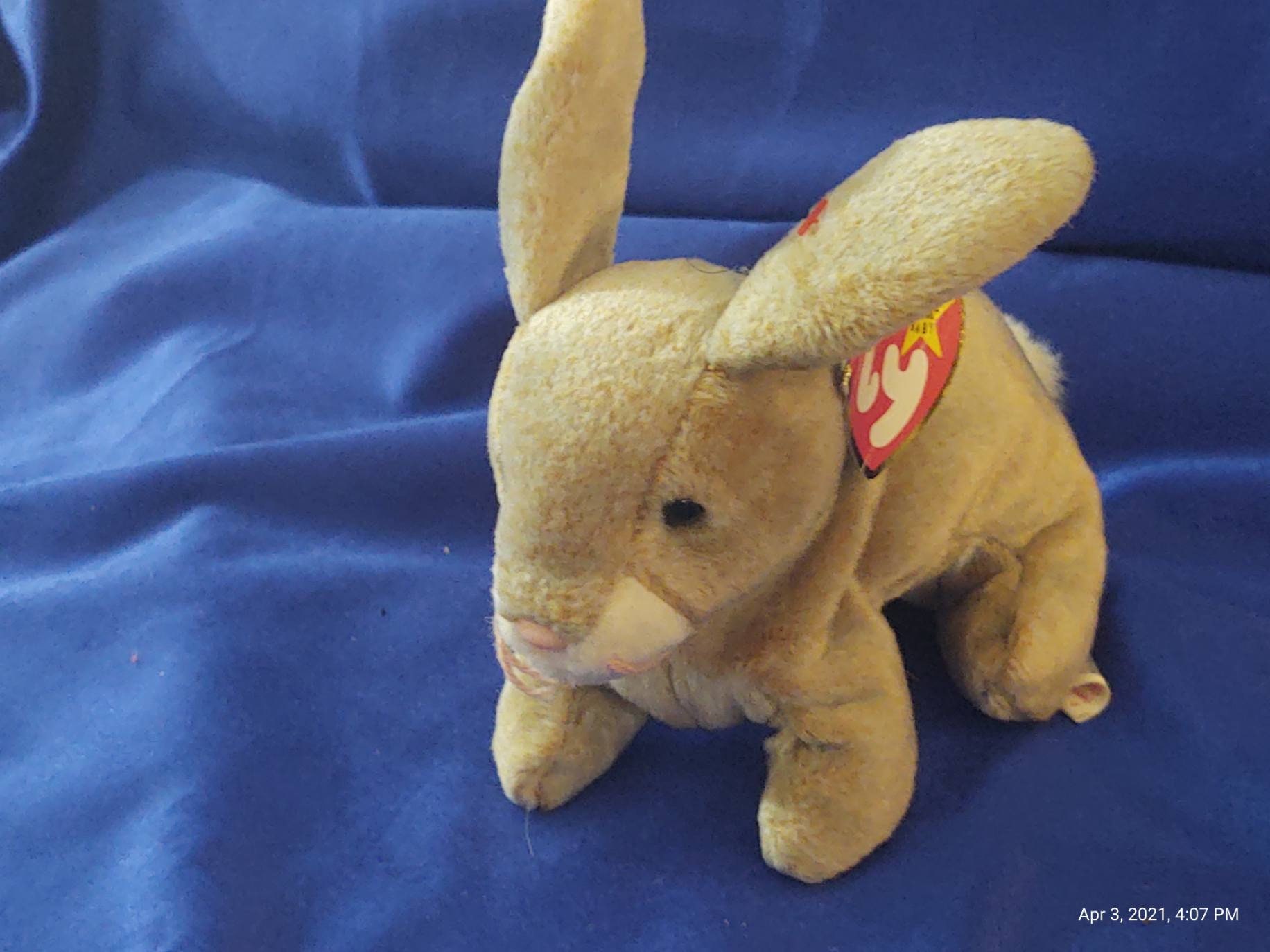 Ty Beanie Babies Nibbly DOB May 7 1998 P.E. Pellets Etsy