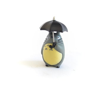 Totoro Umbrella terrarium figurine image 1