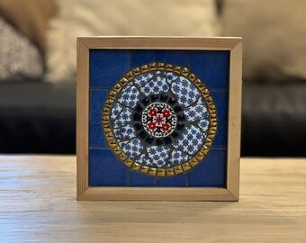 wall decor perffect mosaic ready made mandalla
