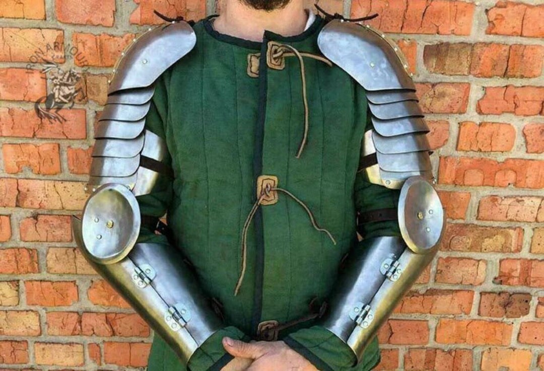 Medieval Knight Arm Guard Armor Larp Armor Costume Cosplay Etsy