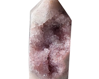 ピンクアメジスト フラワーアゲート フレイム キラキラドゥルージー 大