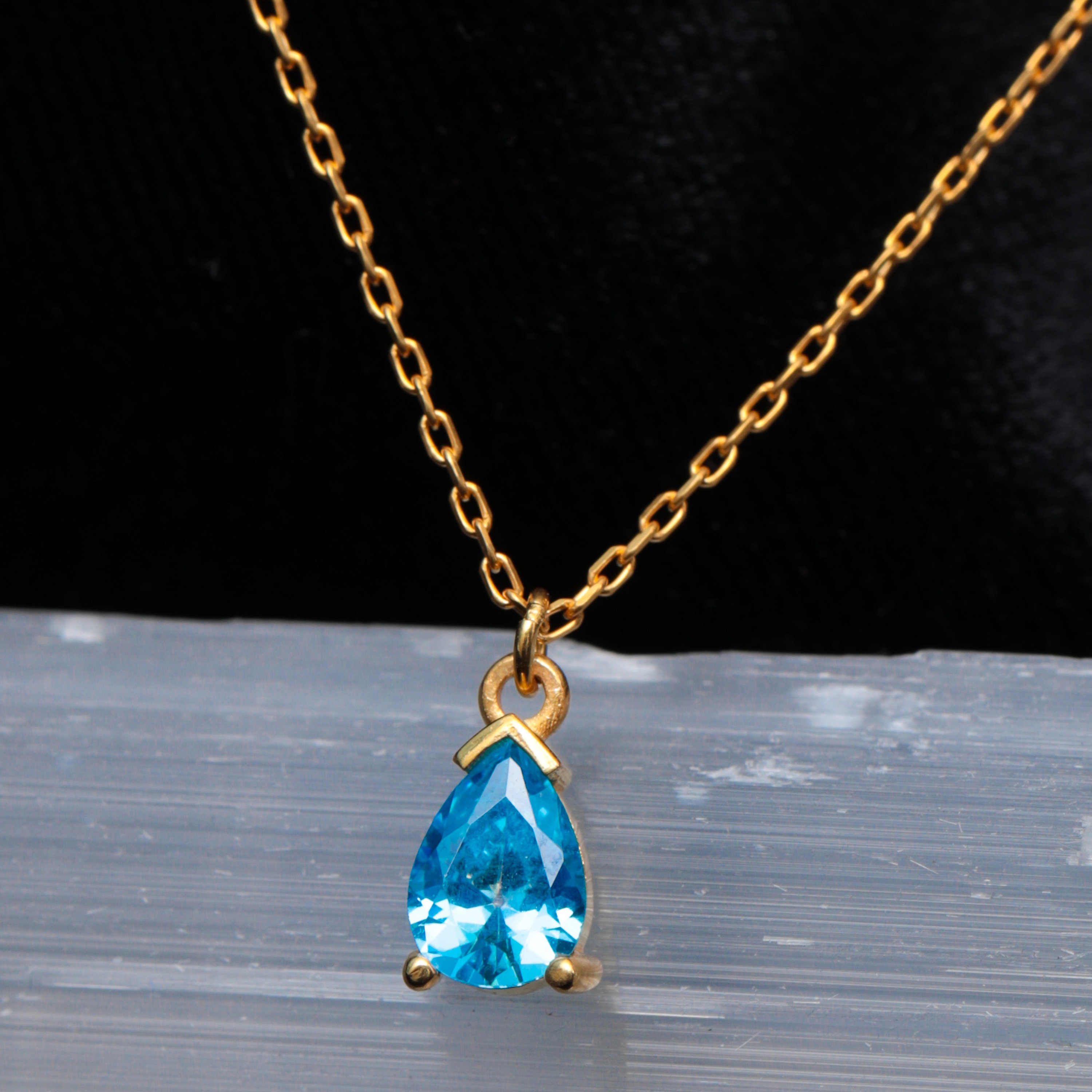 647.K18 サファイア ネックレス Sapphire Necklece アクセサリー