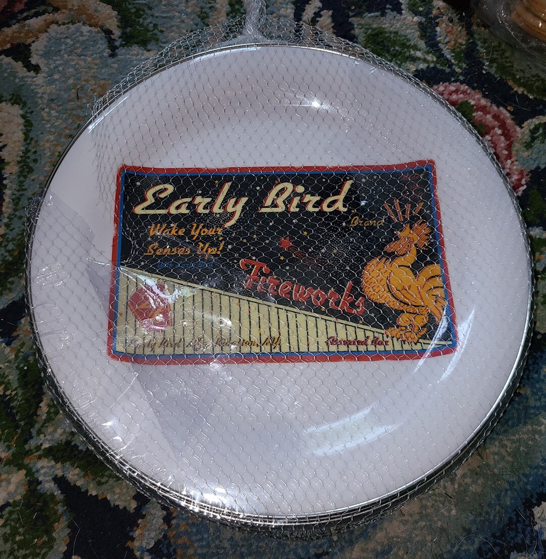 Set of 4 Pottery Barn 4th of July Melamine Plates Sparklers Etsy