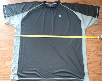 Lot of 3 Men's Champion Authentic Athletic Wear Navy Short Sleeve T Shirt Size 5XL XXXXXL NWOT