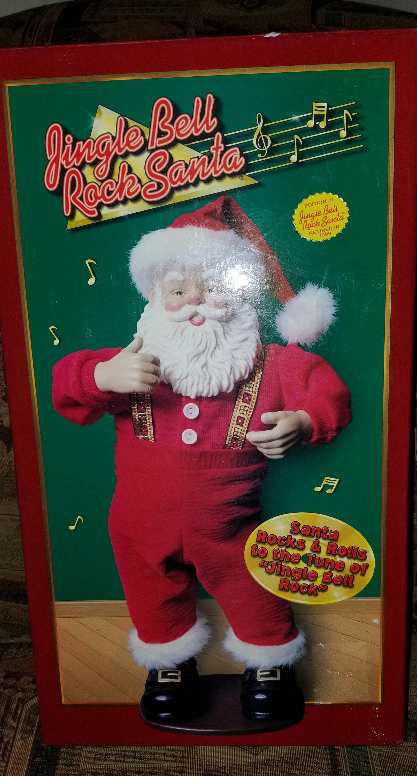Jingle Bell Rock Dancing Santa - Etsy