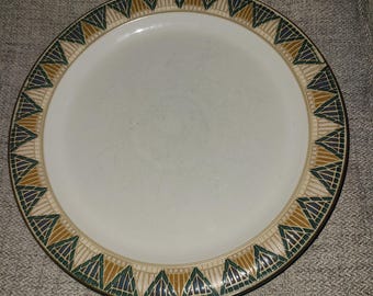 Vintage Denby Luxor Dinnerware, Denby Plates and Bowls (4 Vintage Denby Luxor Dinnerware, Denby Plates and Bowls (4