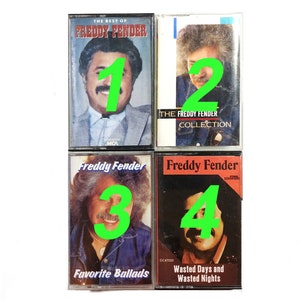 Freddy Fender, Various Album Titles, Cassette image 6