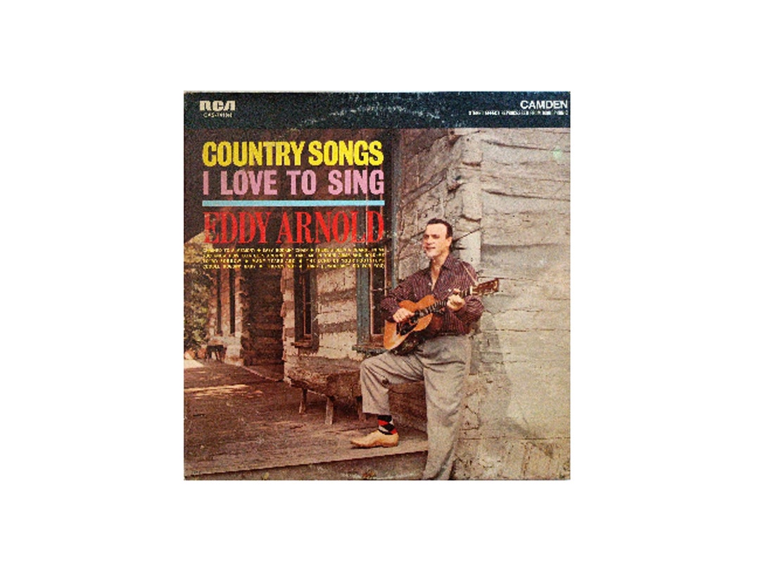 Eddy Arnold, Country Songs I Love to Sing, LP Record - Etsy