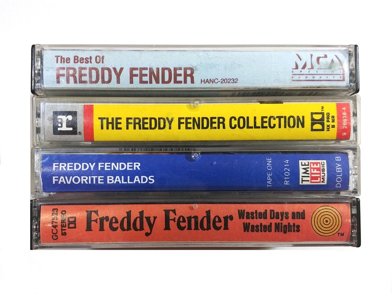 Freddy Fender, Various Album Titles, Cassette image 3