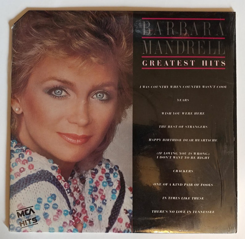 Barbara Mandrell Greatest Hits LP Record Etsy