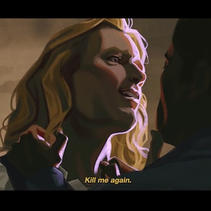 interview with the vampire - louis lestat hallucination print