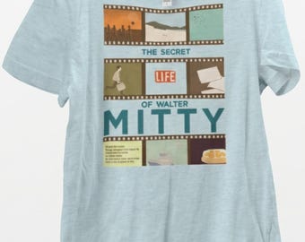 The Secret Life of Walter Mitty Adventure Comedy Film Unisex T-shirt | Ben Stiller Movie Merch
