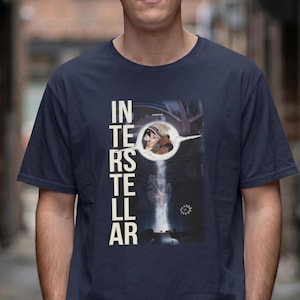 Interstellar Movie Sci-Fi Drama Unisex T-Shirt | Matthew McConaughey Anne Hathaway Movie Merch