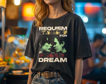 Requiem for a Dream Psycho-Drama Film Unisex T-shirt | Darren Aronofsky Jared Leto Movie Merch