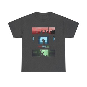 Punch-Drunk Love Romantic Comedy Drama Film T-shirt | Adam Sandler Movie Merch Dark Heather
