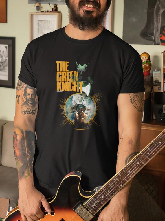 The Green Knight Dark Fantasy Adventure Film Unisex T-Shirt | David Lowery Dev Patel Movie Merch