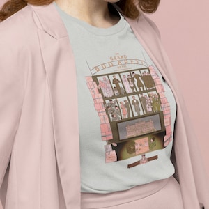 The Grand Budapest Hotel Wes Anderson Comedy Drama Movie Merch PREMIUM Unisex T-shirt