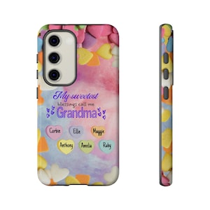 Mijn liefste zegeningen Noem me oma | Nana | Mam | Mama | Op maat gemaakte telefoonhoes | Beschermende iPhone-, Google- of Samsung-hoesjes