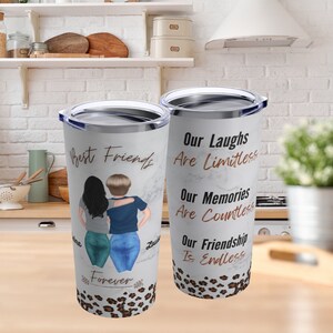 Best Friends Forever | BFF | Soul Sisters | Tumbler 20oz  | Vacuum Insulated Travel Mug | Tumbler | Custom Handmade Tumbler