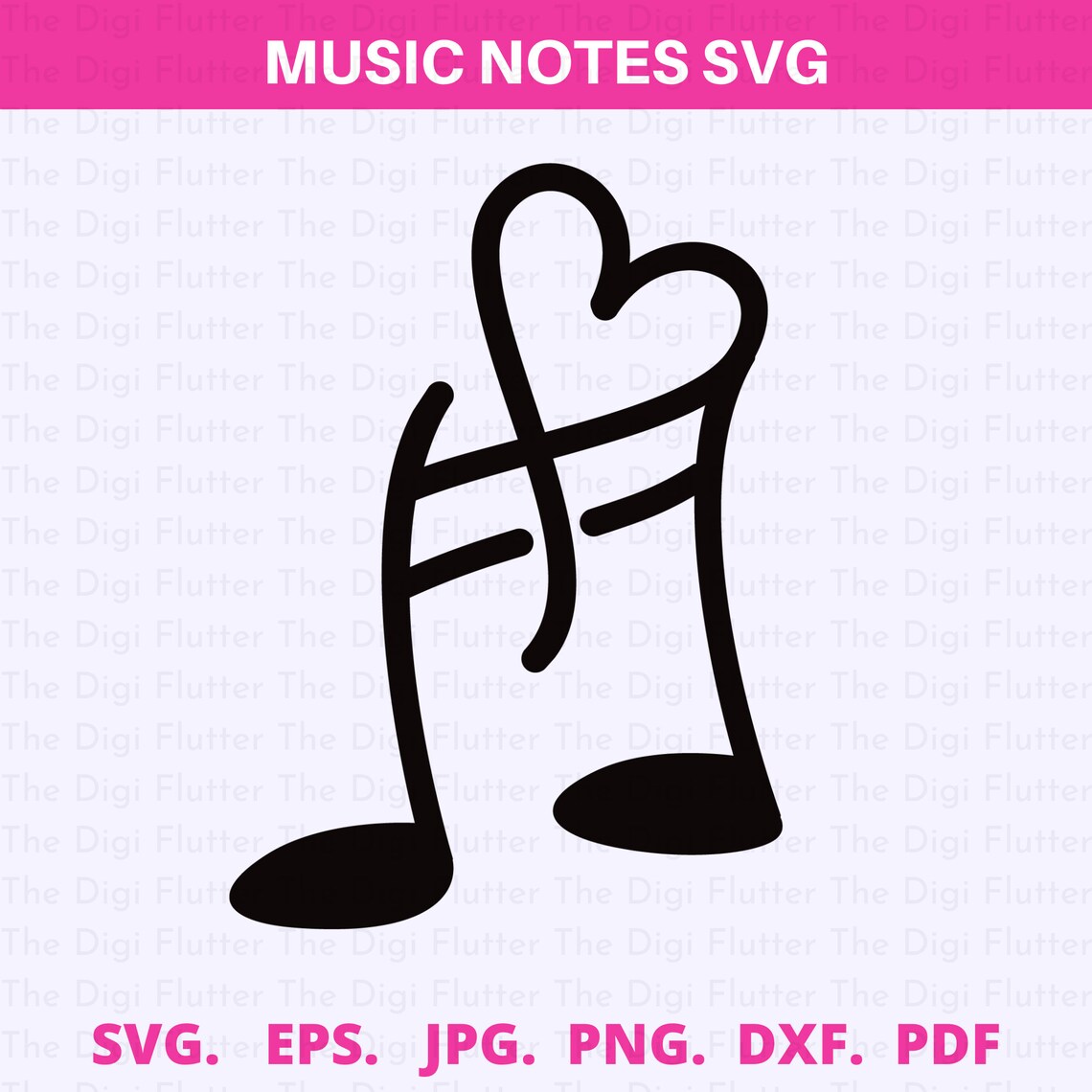 Music Note Svg, Music Notes Clip Art, Music Notes Clipart, Music Notes