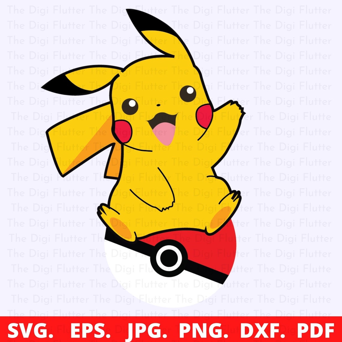 Pokemon Svg, Pokemon Svg File, Pokemon Svg Cricut, Pokemon Svg Png