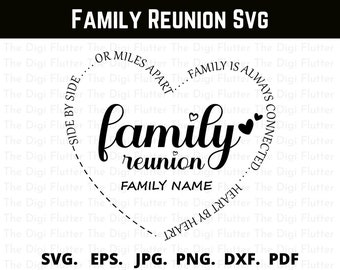 Family Reunion SVG, PNG Bundle, Reunion Shirt Design (Digital Download)