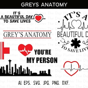 greys anatomy svg, levens redden png, greys anatomy cricut, greys anatomy svg cricut, greys anatomy bestanden voor cricut, greys anatomy svg bundel