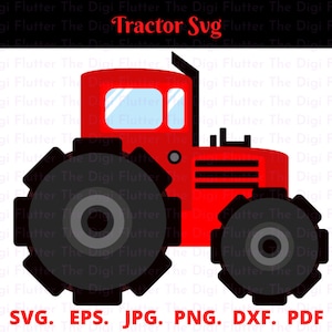Tractor cut file, Tractor svg png, Tractor cricut, Tractor png, Tractor clip art, Farm tractor png, Farm tractor svg, Tractor svg clipart