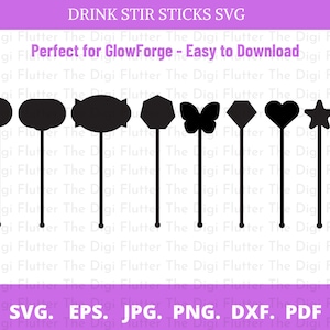 Drink stirrers, Drink stirrers svg, Swizzle stirrers clipart, Swizzle stirrers clipart svg, Whiskey stirrers svg, Swizzle sticks svg, Cricut