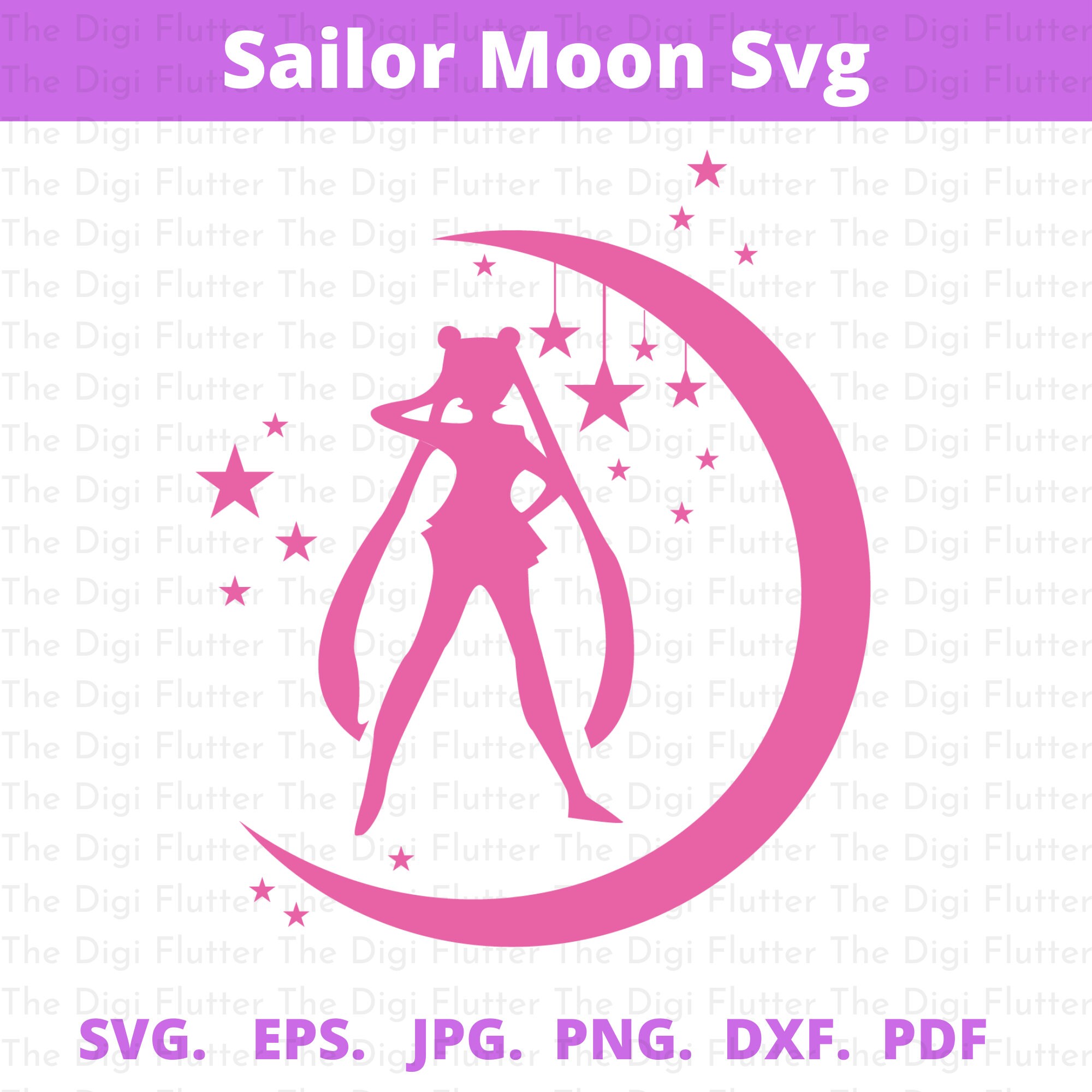 Sailor Moon Usagi Sailor Moon Stickers Sailor Moon Shirt Etsy