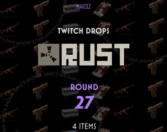 Twitch Drops Round 27 {4 objets} Rouille Twitchmas 2023