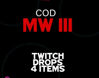 Cod mw3 Twitch Drops 2024