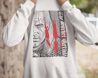 The Witcher Shirt / Henry Cavill's Witcher / Geralt of Rivia / Unisex Tee / The Witcher Fan Gift / The Witcher Art Graphic