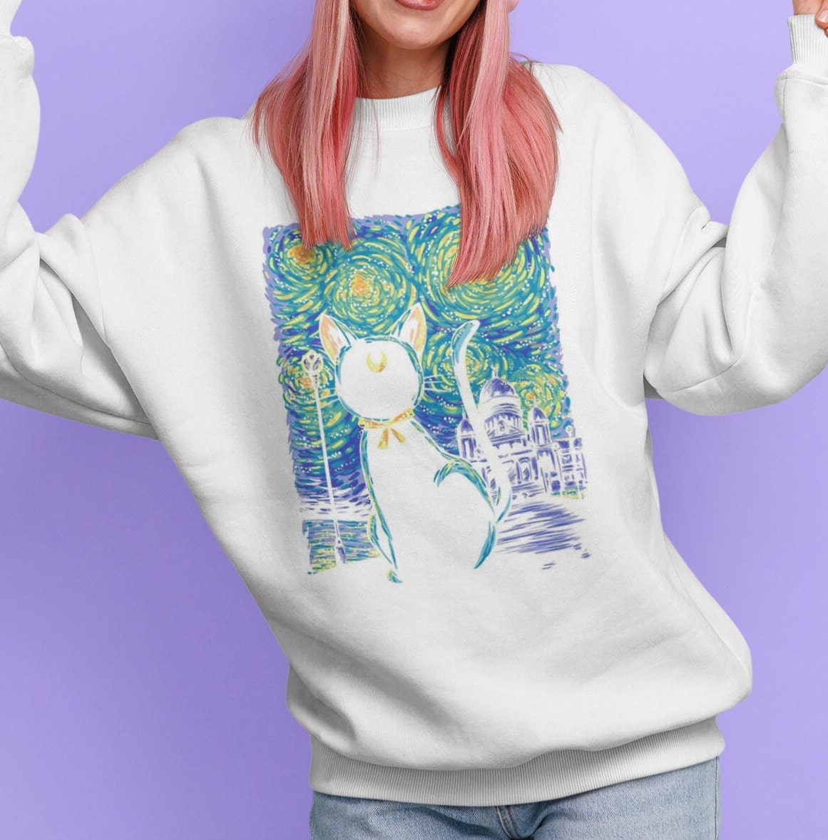 Sailor Moon Sweatshirt Etsy