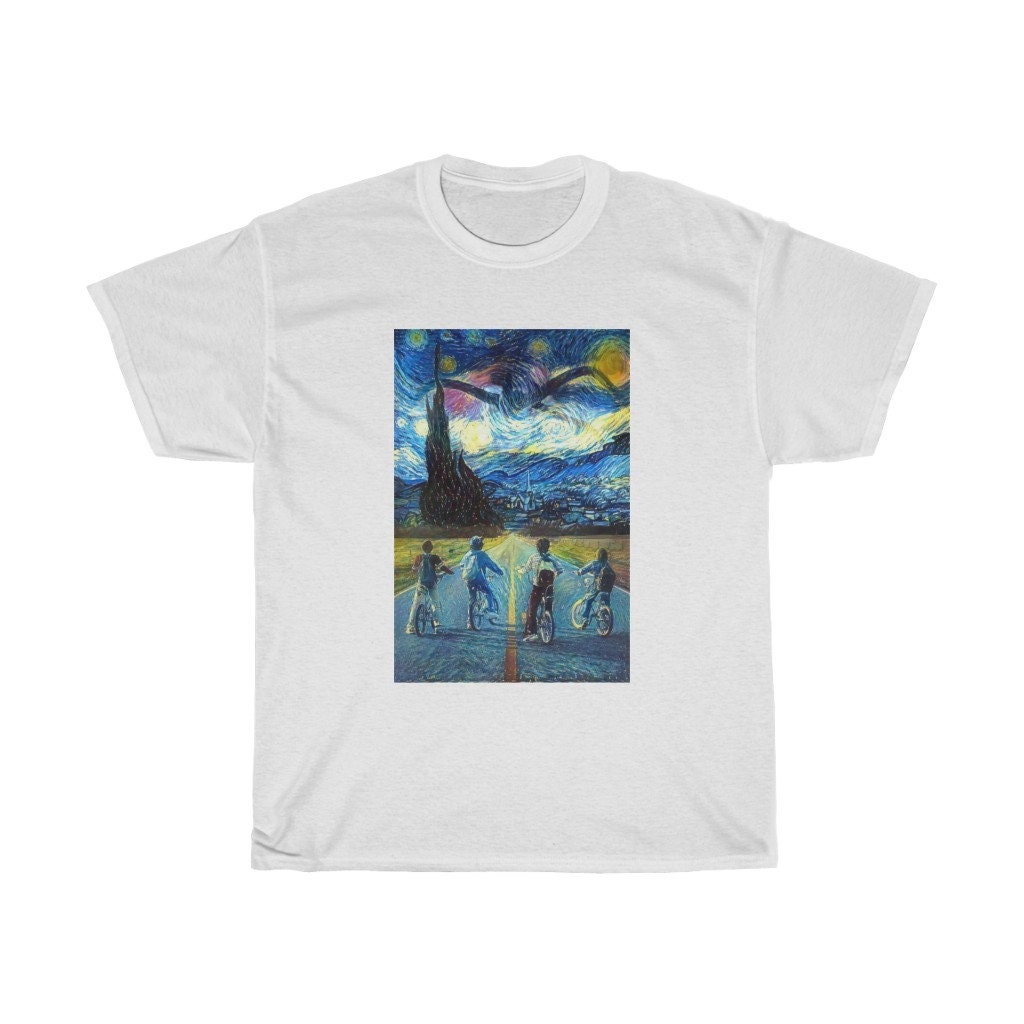 Van Gogh Inspired Stranger Things T-shirt/ Stranger Things Hoodies ...