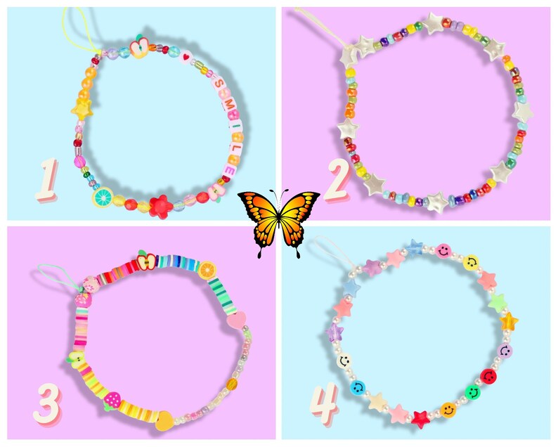 Phone Charms 2000sッ Y2K Trendy Cute Lanyard Phone Etsy