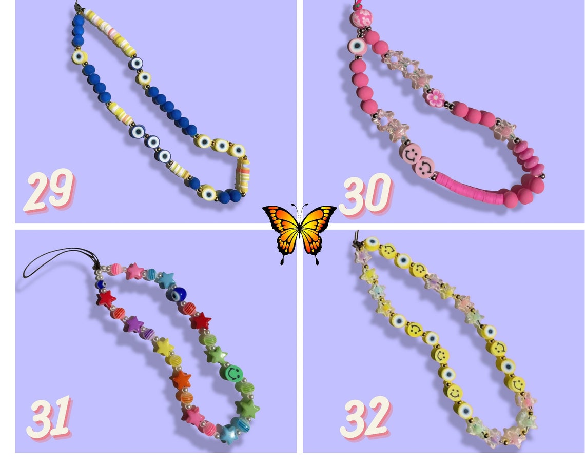 Phone Charms 2000sッ Y2K Trendy Cute Lanyard Phone Etsy
