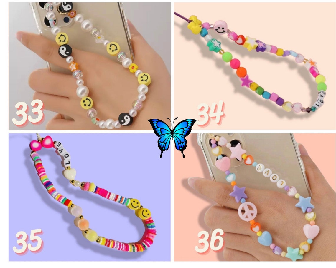 Phone Charms 2000sッ Y2K Trendy Cute Lanyard Phone Etsy