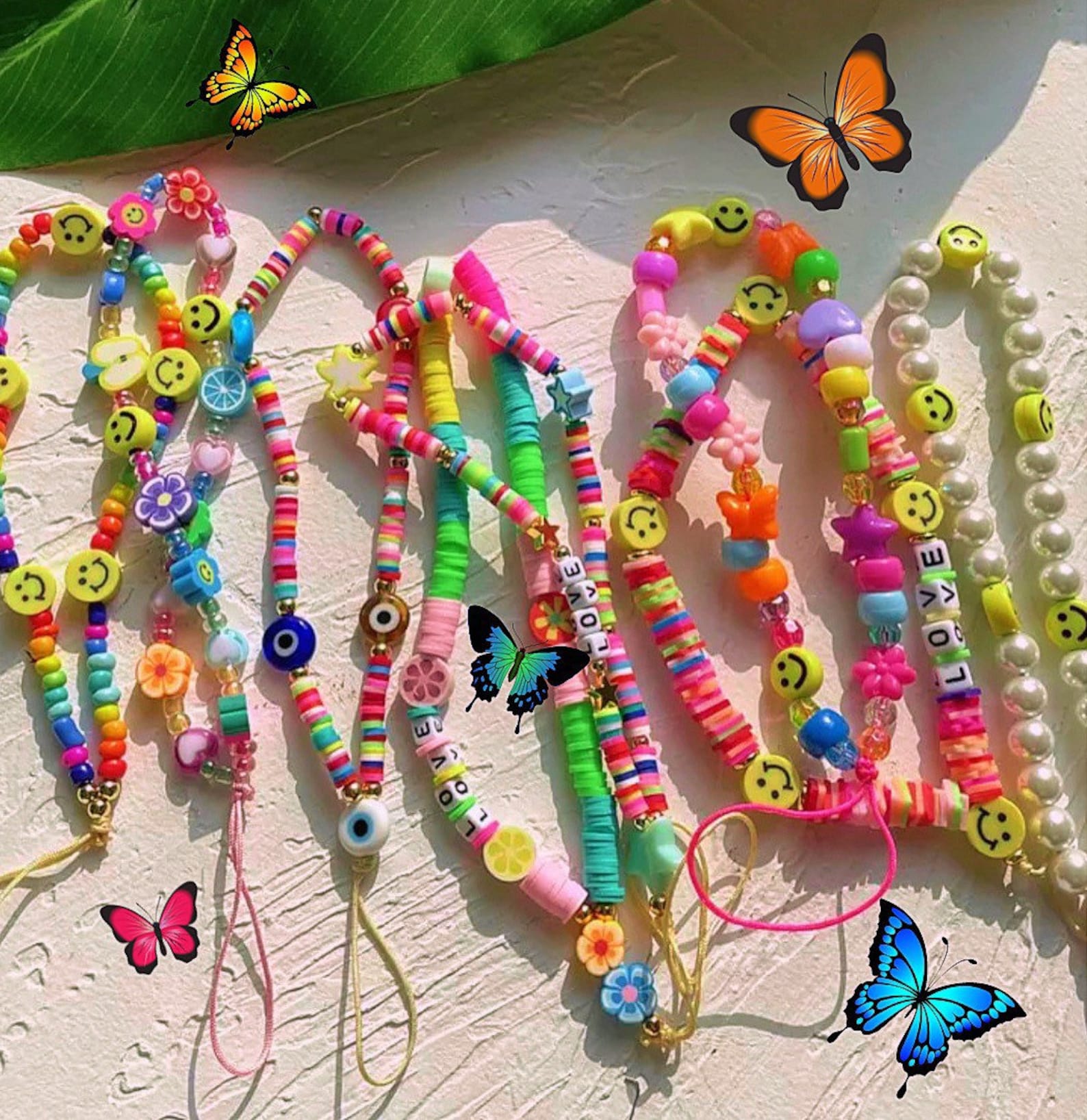 Phone Charms 2000sッ Y2K Trendy Cute Lanyard Phone Etsy
