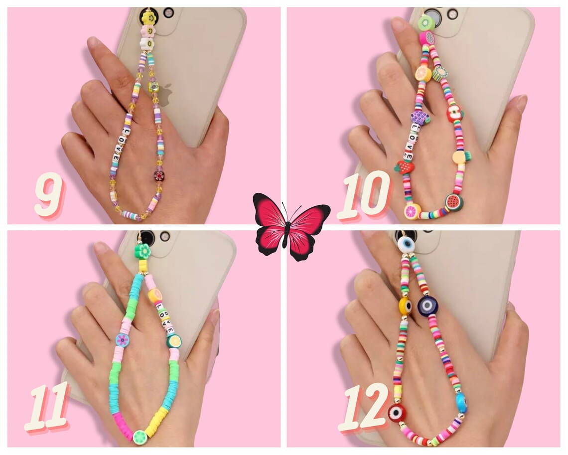 Phone Charms 2000sッ Y2K Trendy Cute Lanyard Phone Etsy