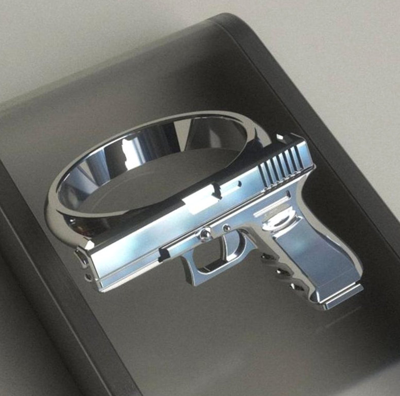 Exquisite Gun Ring alloy Gun Imitation Rings Polishing Etsy