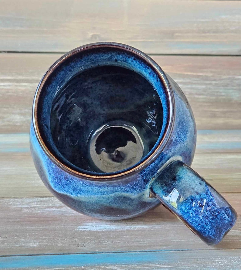 HANDMADE POTTERY MUG for, Pottery gift for mom girlfriend or wife, handmade gift for Grandma, Gift for Coffee or Tea Lovers Pottery Gift for image 6